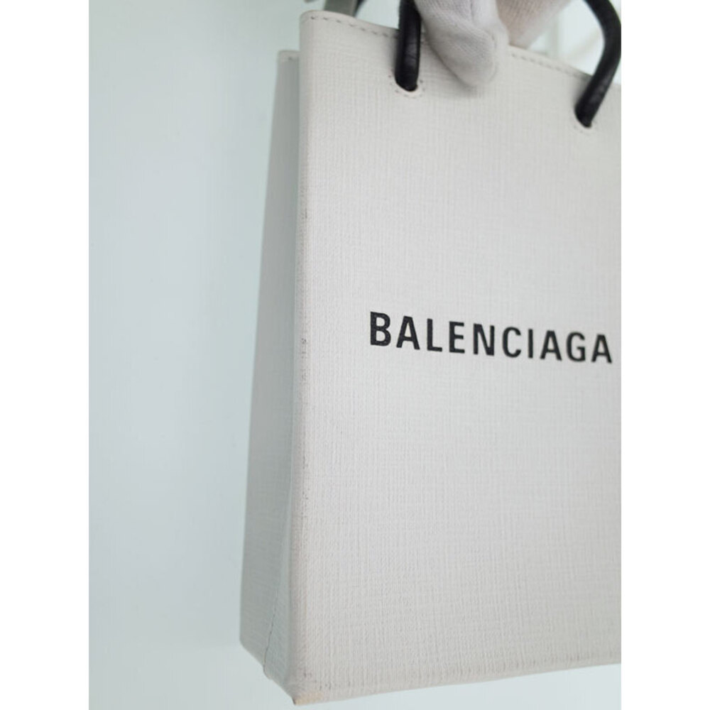 Balenciaga Shopping Phone Holder Bag Shoulder - Picture 4 of 9